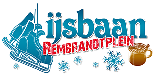 Logo IJsbaan Rembrandtplein Amsterdam 2024-2025