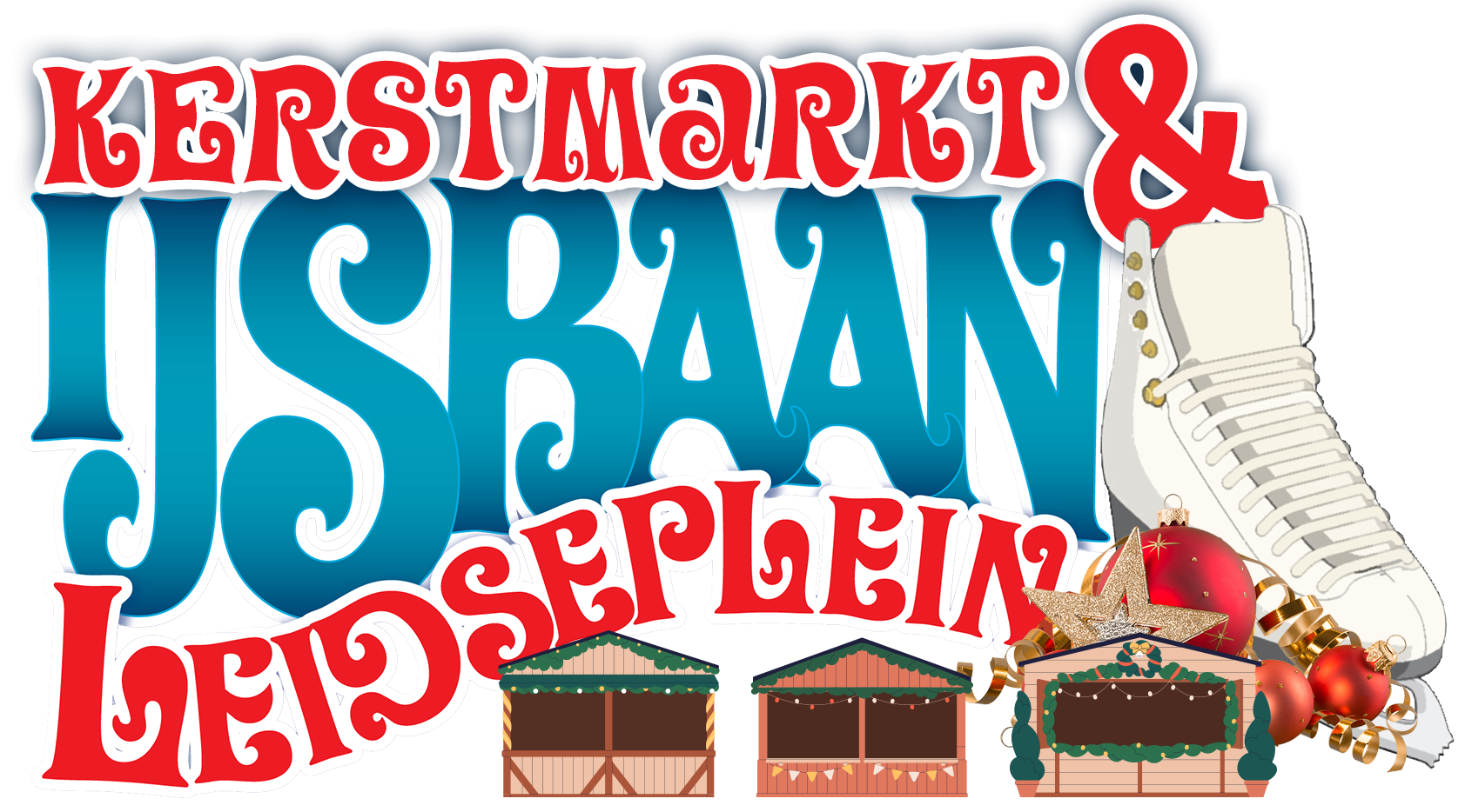 Logo IJsbaan & Kerstmarkt Leidseplein Amsterdam 2025-2026